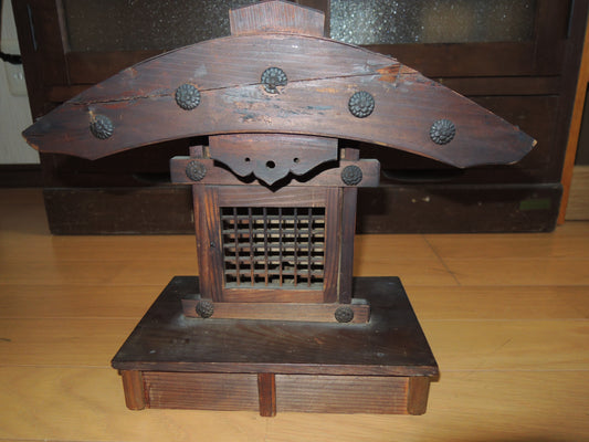 Japanese vintage Meiji~TaishoEra Kamidana miniature shrin Folk art Mingei