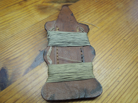 WW2 Original japanese army Leather Sewing kit