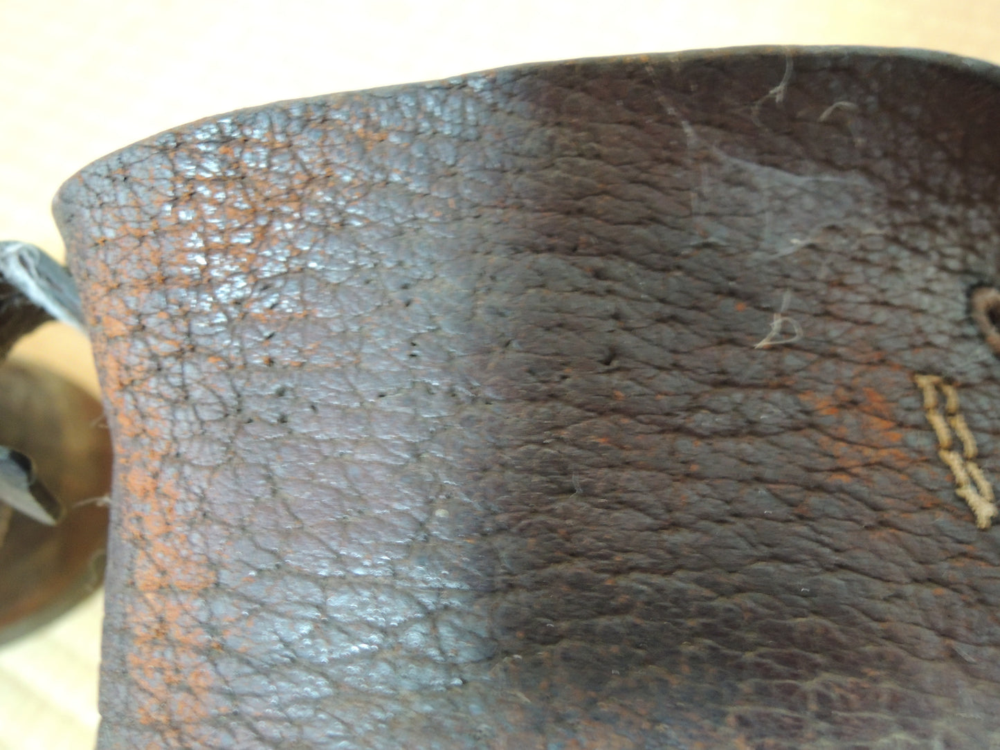 WW2 Original japanese army soldiers leather Boots junk