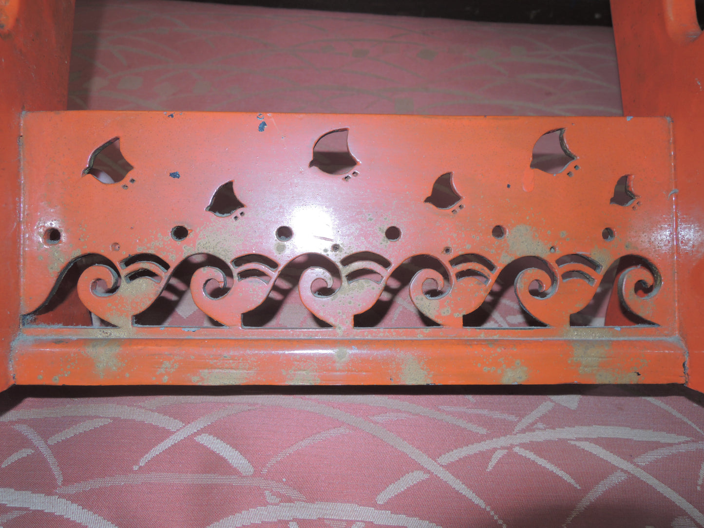 Vintage Japan katanaKake katana Rack fretwork Two Sword Tier 2