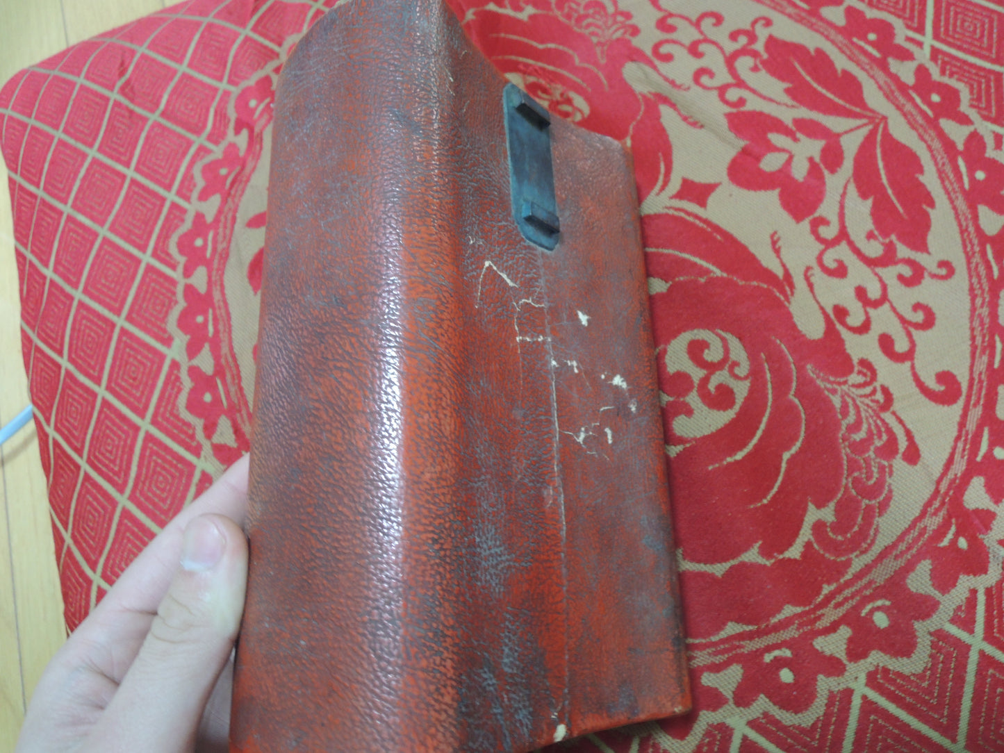Antique Gun Powder Flask Japan Samurai Edo period For Daiteppou Canon