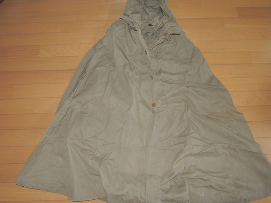 WW2 Original japanese Army Officer Type98 RainCoat Cloak Mantle
