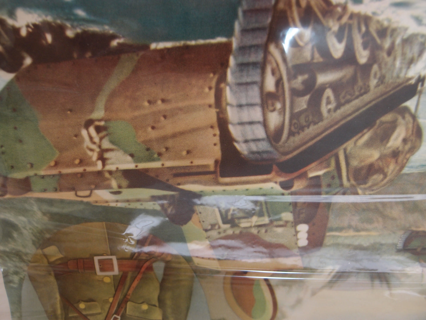 WW2Era japanese army Propaganda Tank Poster Calender 1939