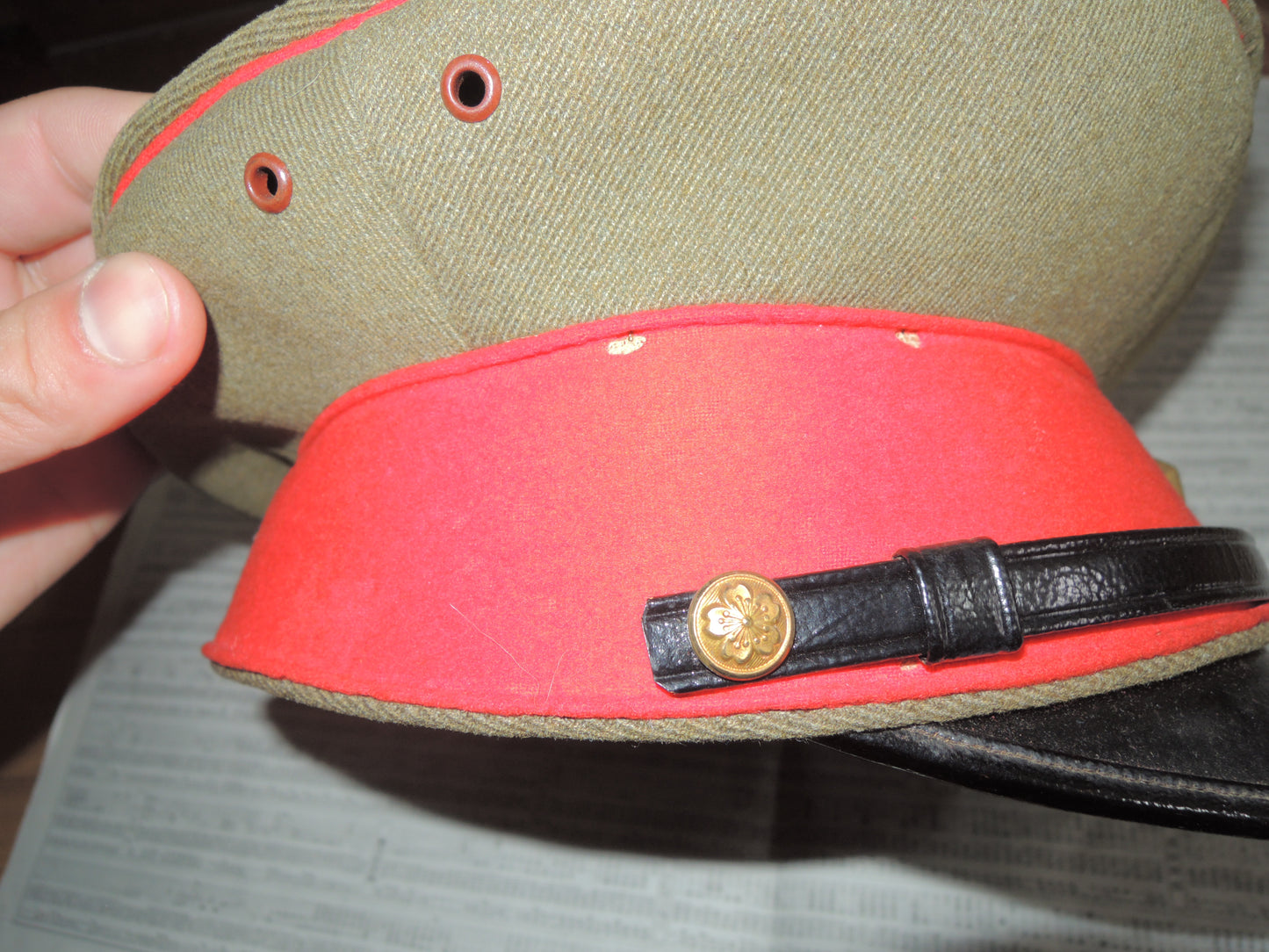 WW2 Original japanese Army Officer Cap good condition