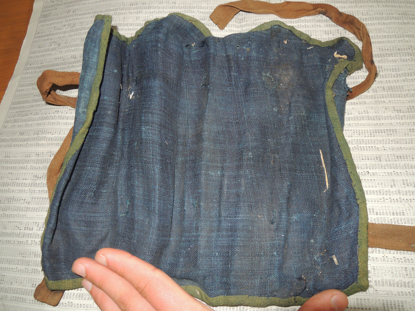 Antique Edo period Sino Suneate leggings Yoroi Samurai