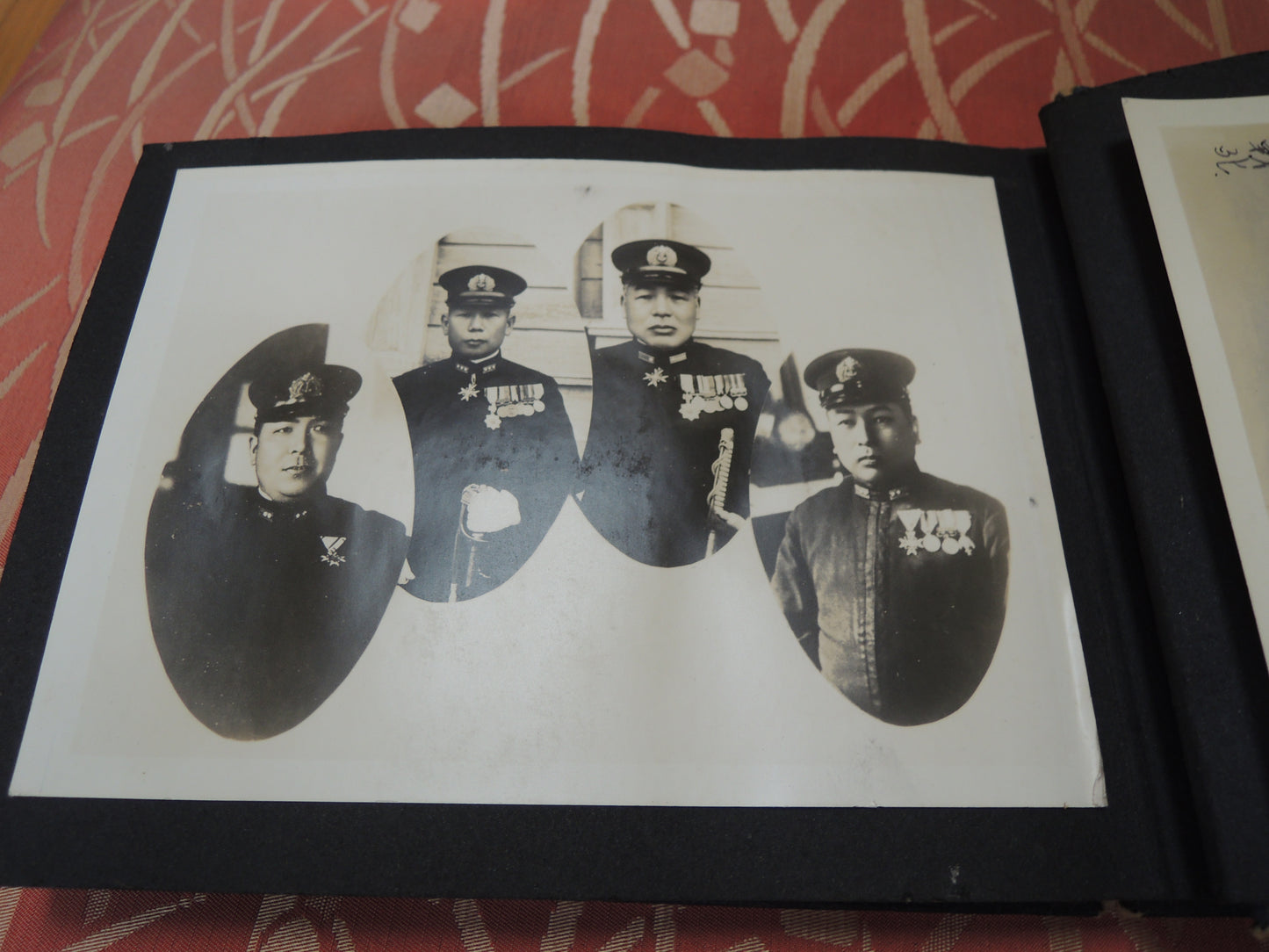WW2 Japanese Navy Memorial Photo Album Naval Gunnery School Advanced Course