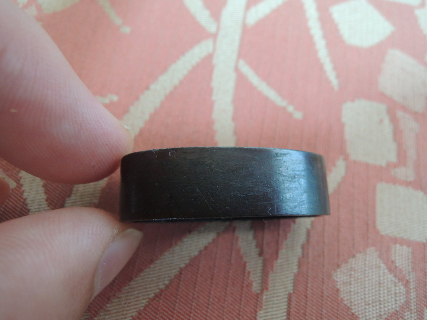 Antique Fuchi Japan Samurai katana Edo period Masked Monk and ledger book