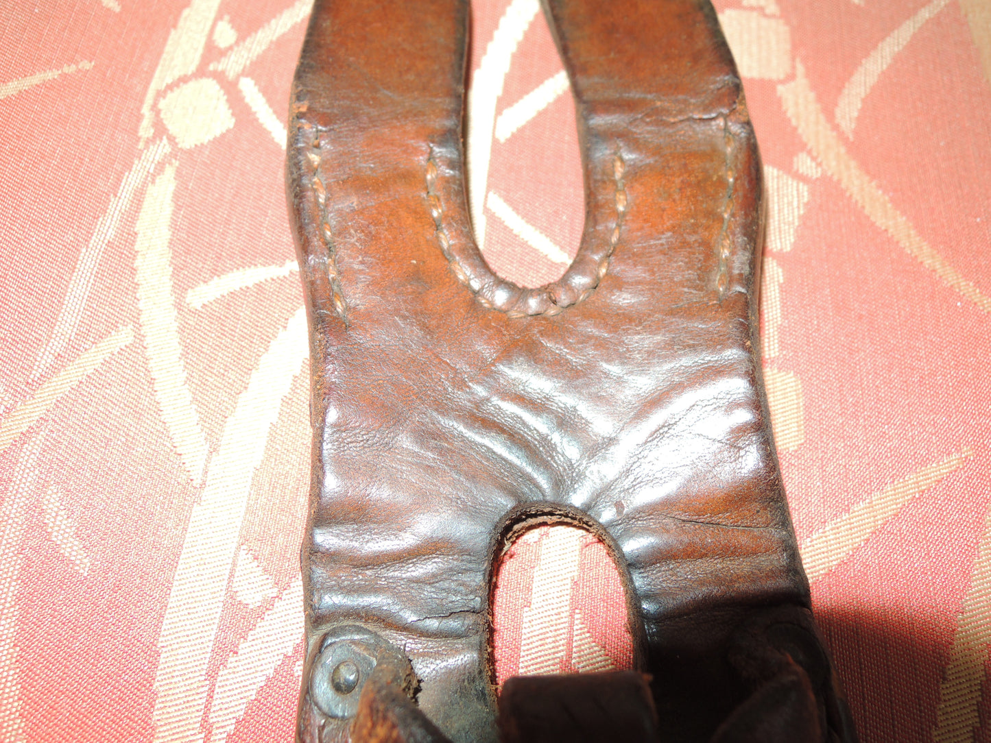 WW2 Original japanese army soldiers Leather Type30 Bayonet Frog