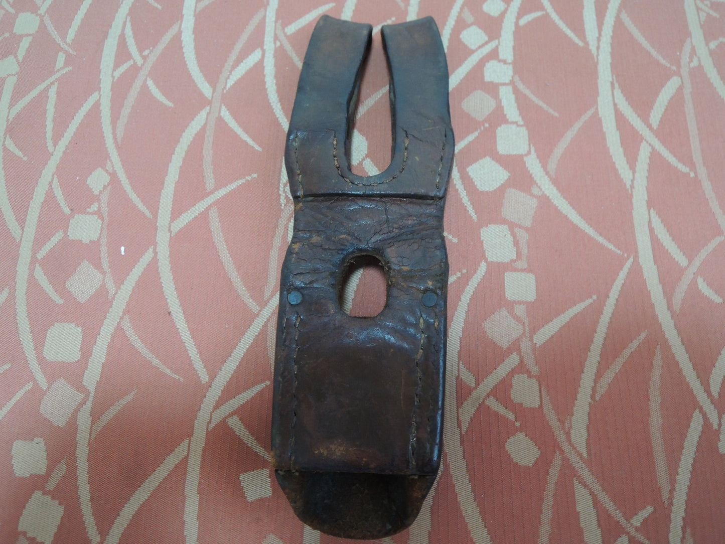 WW2 Original japanese army soldiers Leather Type30 Bayonet Frog