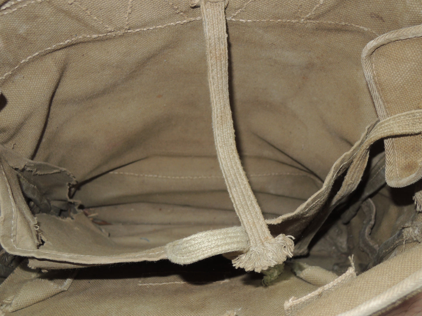 WW2 Original japanese Army military Soldiers Type99 backpack Takoashi