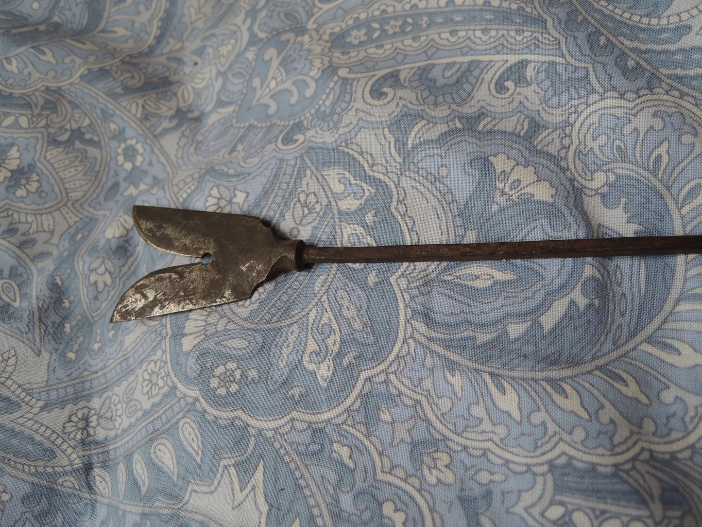 Antique Arrowhead Japan Samurai Bow Arrow Yajiri Edo period Sabao