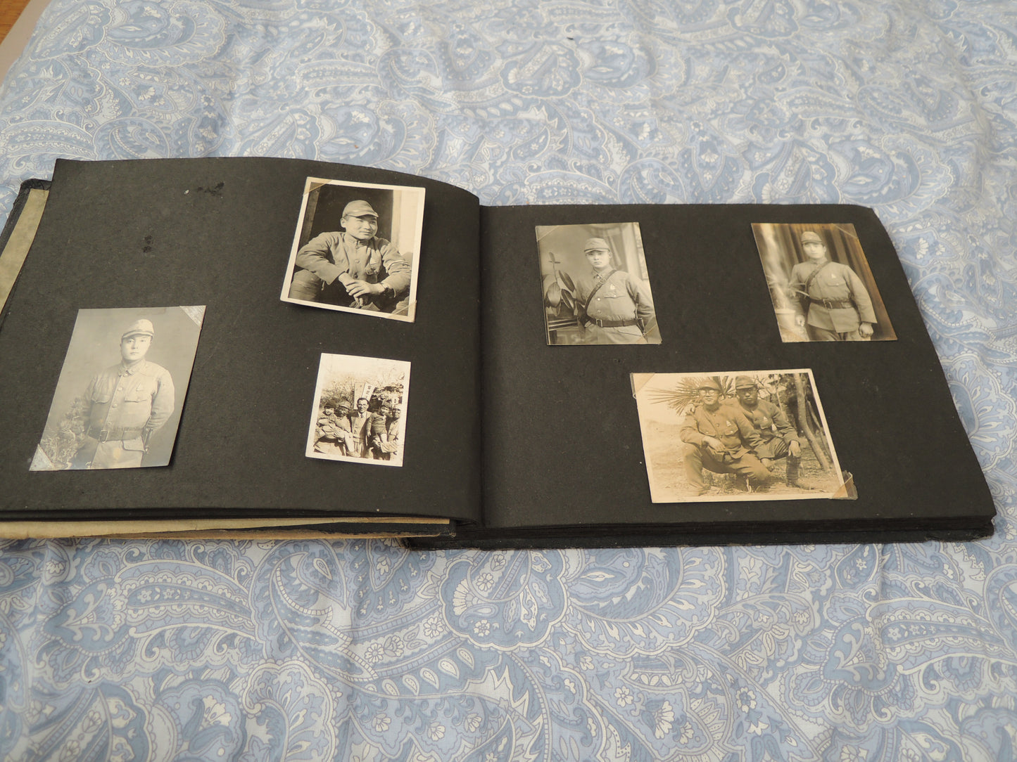 WW2 Japanese Army Memorial Photo Album Southern China