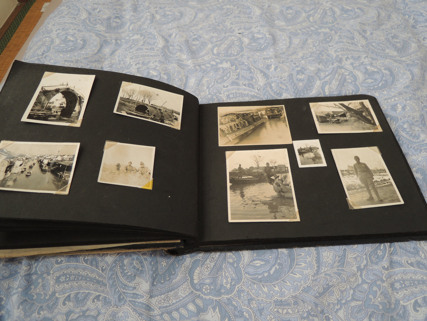 WW2 Japanese Army Memorial Photo Album Southern China