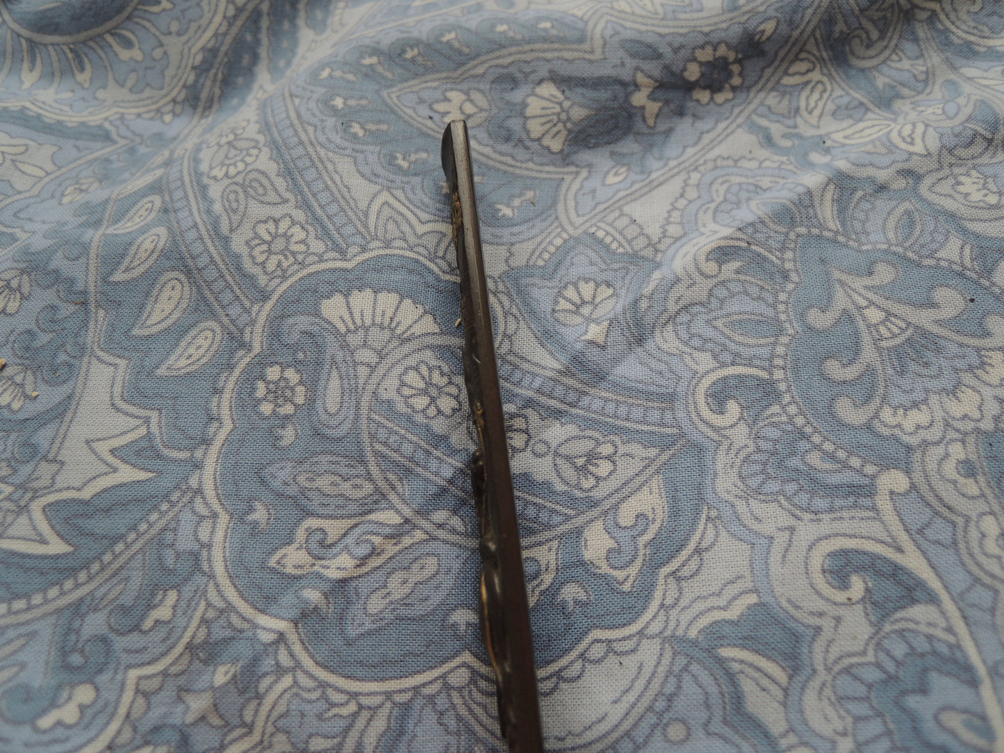 Antique Kozuka Japan Samurai katana Edo period Horse and Cherry Tree