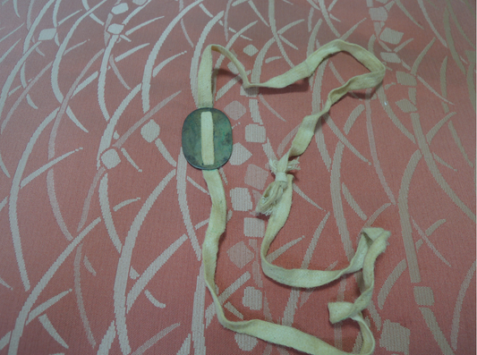 WW2 Original japanese army soldiers Dogtag 6th Infantry Regiment