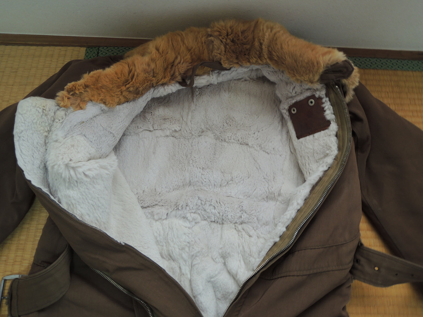 WW2 Original japanese Army Type1 Pilot Flight Suit For winter 1945model