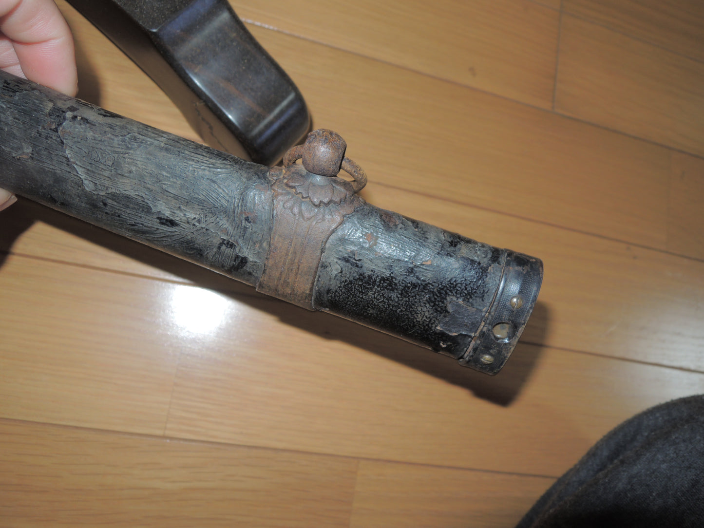 WW2 Original japanese Army Officer sword Type3 gunto Wooden Saya