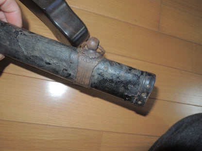 WW2 Original japanese Army Officer sword Type3 gunto Wooden Saya