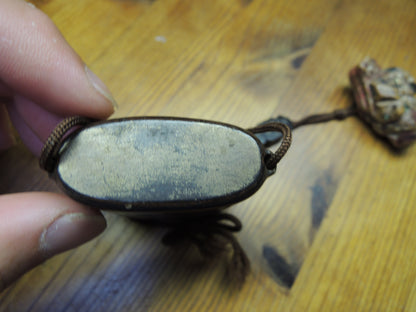 Antique Inro Japan Samurai Edo period mountains and rivers