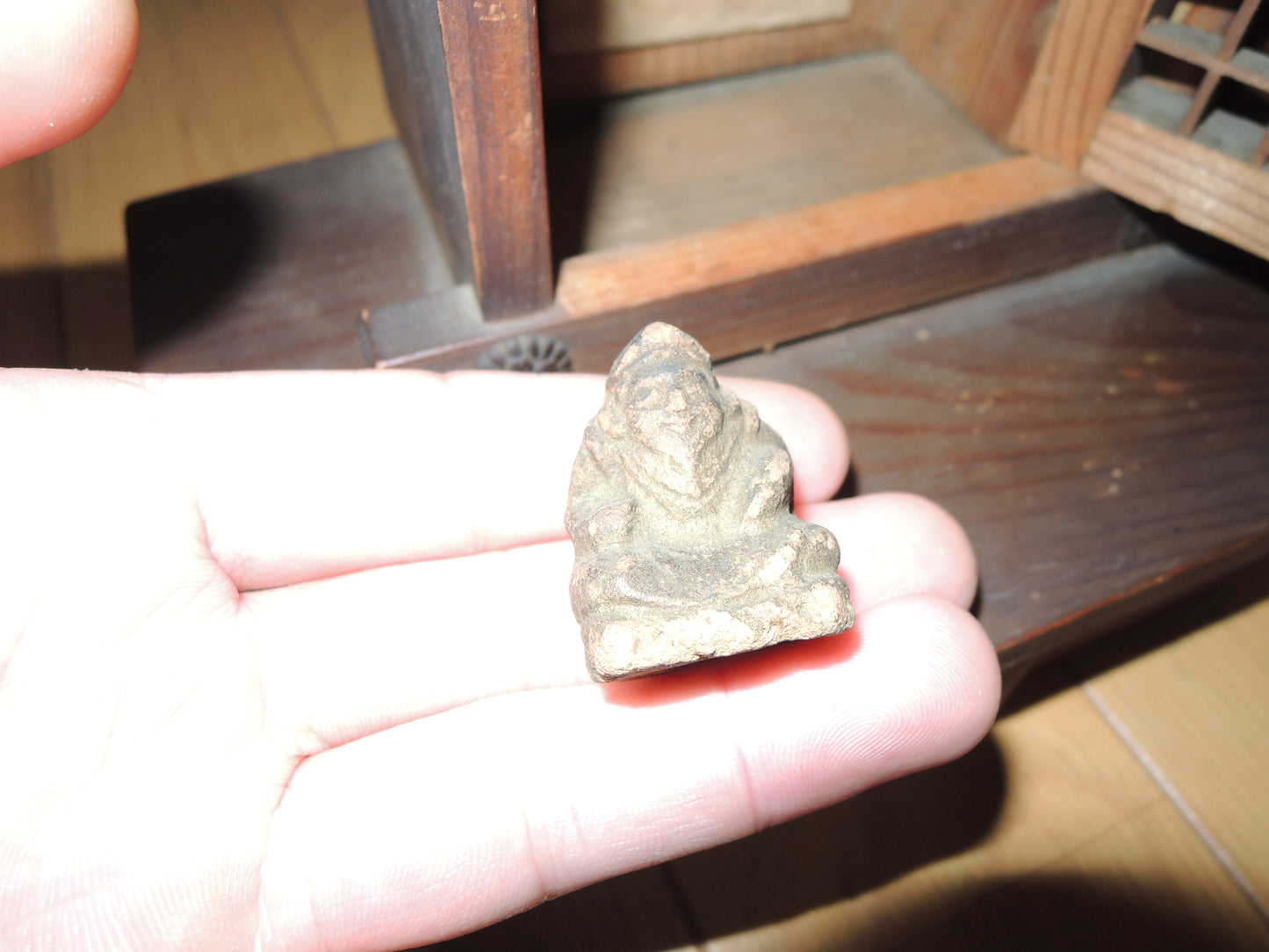 Japanese vintage Meiji~TaishoEra Kamidana miniature shrin Folk art Mingei