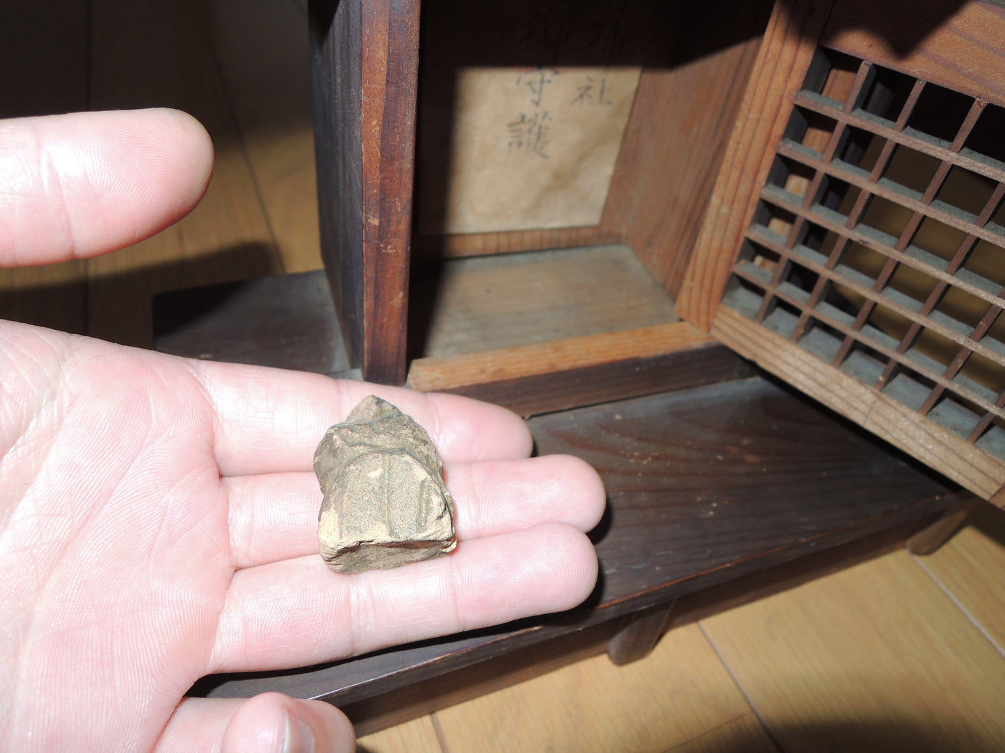 Japanese vintage Meiji~TaishoEra Kamidana miniature shrin Folk art Mingei