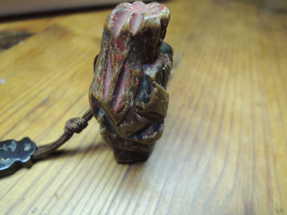 Antique Inro Japan Samurai Edo period mountains and rivers