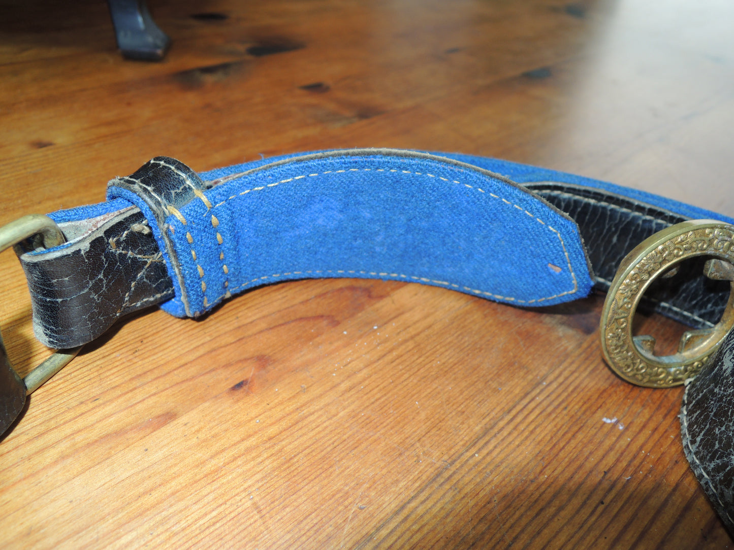 WW2 Original japanese Army Officer Seitoutai Formal Gunto Sword Belt junk