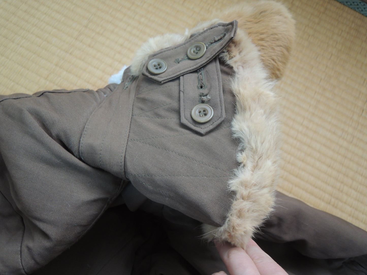 WW2 Original japanese Army Type1 Pilot Flight Suit For winter 1945model