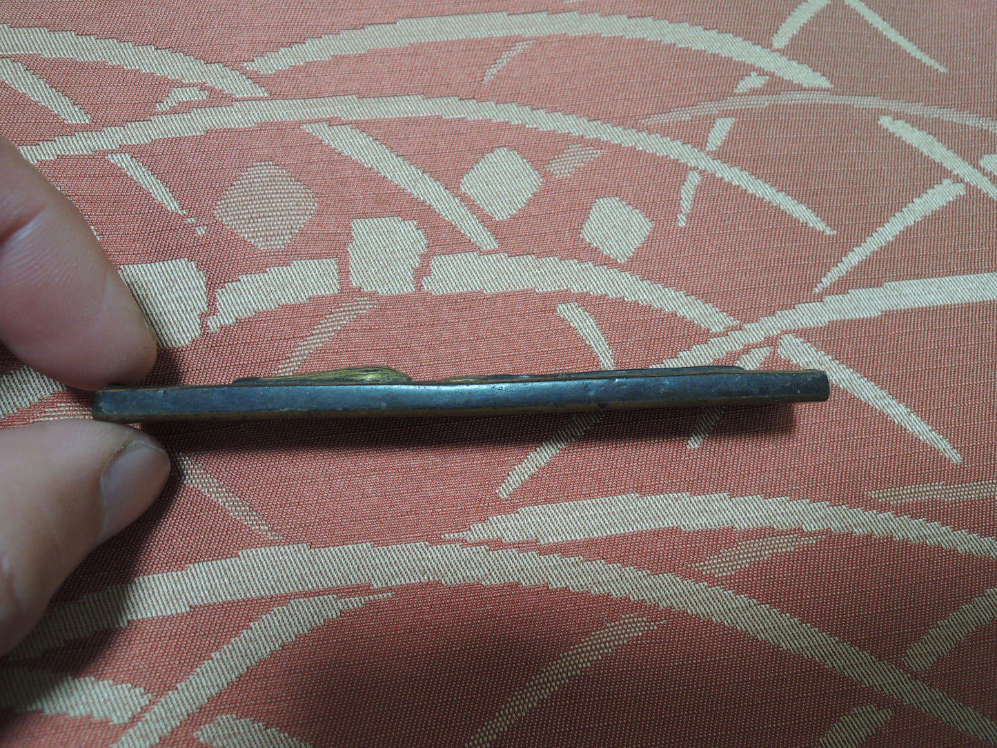Antique Kozuka Japan Samurai katana Edo period Battle Standard Umajirusi no zu