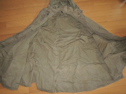 WW2 Original japanese Army Officer Type98 RainCoat Cloak Mantle