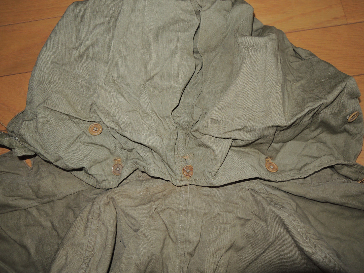 WW2 Original japanese Army Officer Type98 RainCoat Cloak Mantle
