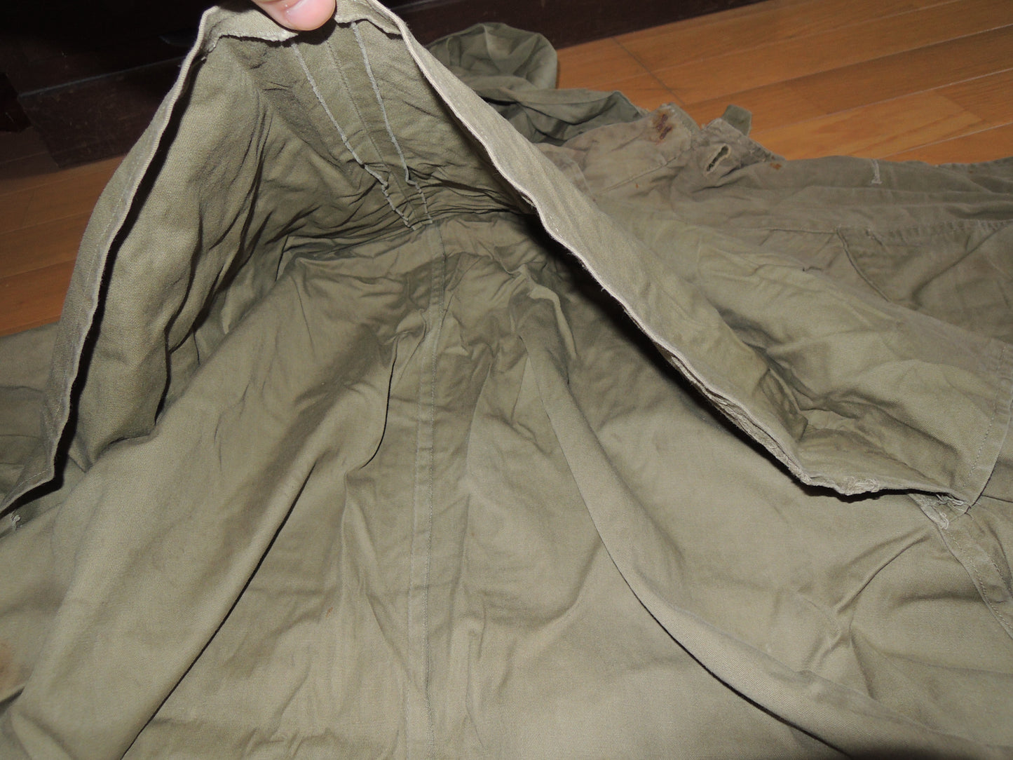 WW2 Original japanese Army Officer Type98 RainCoat Cloak Mantle