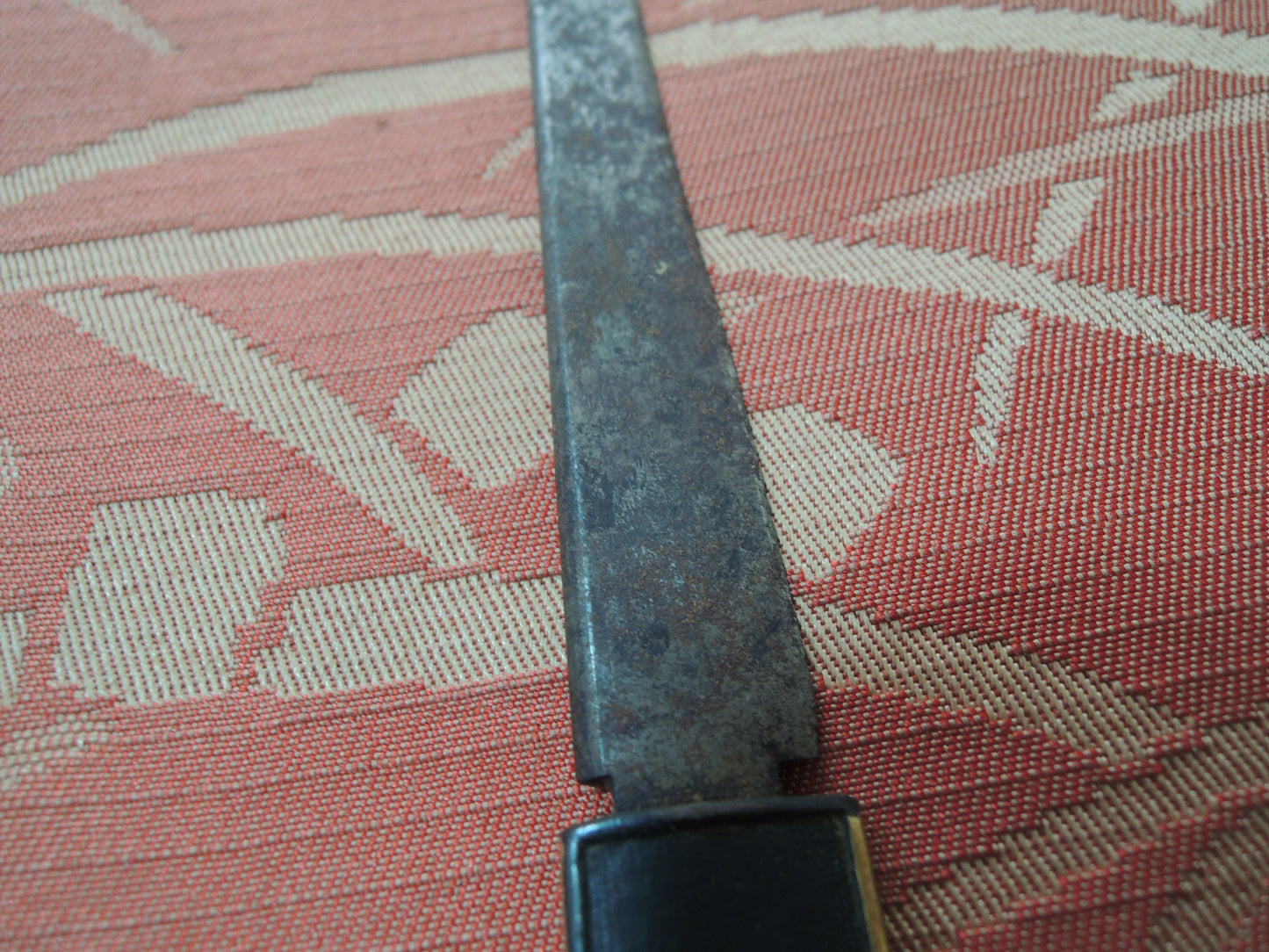 Antique Kozuka Japan Samurai katana Edo period Lion Shishi no zu