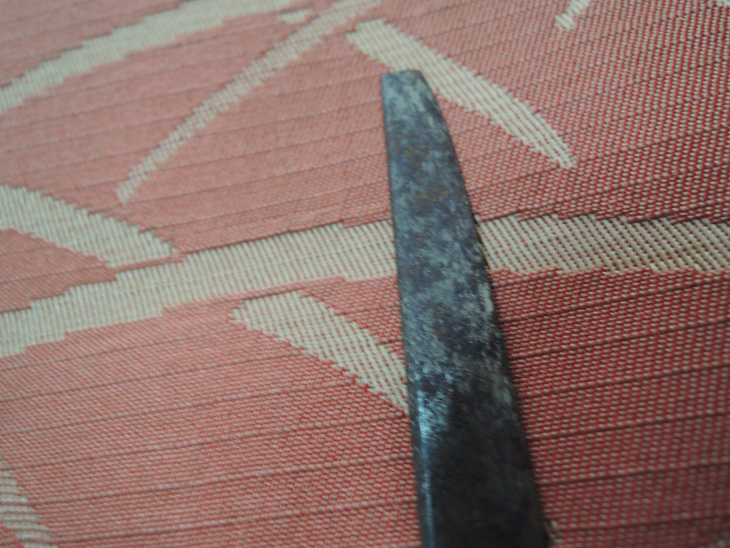 Antique Kozuka Japan Samurai katana Edo period Lion Shishi no zu