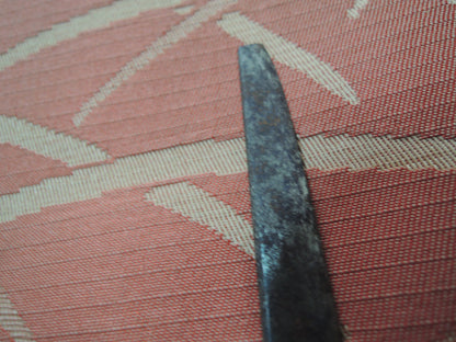 Antique Kozuka Japan Samurai katana Edo period Lion Shishi no zu