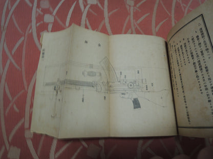 WW2 Original japanese army Type 96 machine gun Textbook