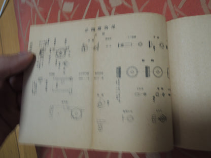 WW2 Original japanese army Type 96 machine gun Textbook