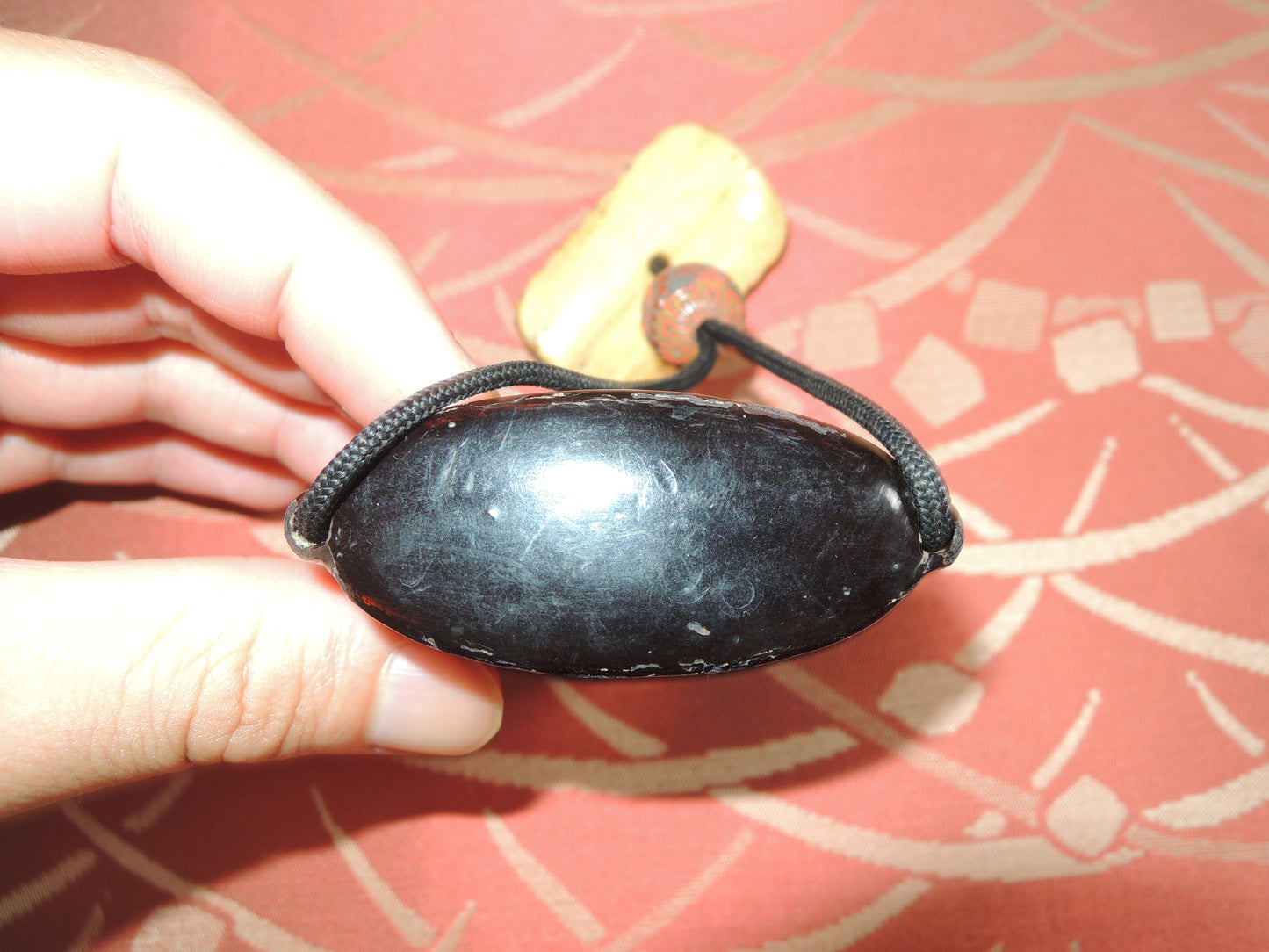 Antique Inro Japan Samurai Edo period Grapevines and Squirrels