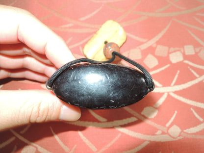 Antique Inro Japan Samurai Edo period Grapevines and Squirrels