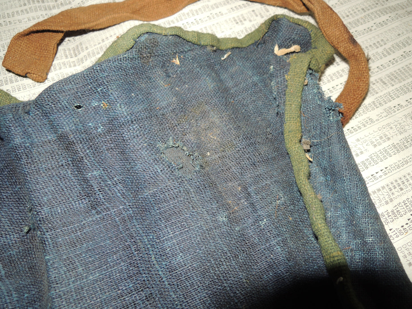 Antique Edo period Sino Suneate leggings Yoroi Samurai