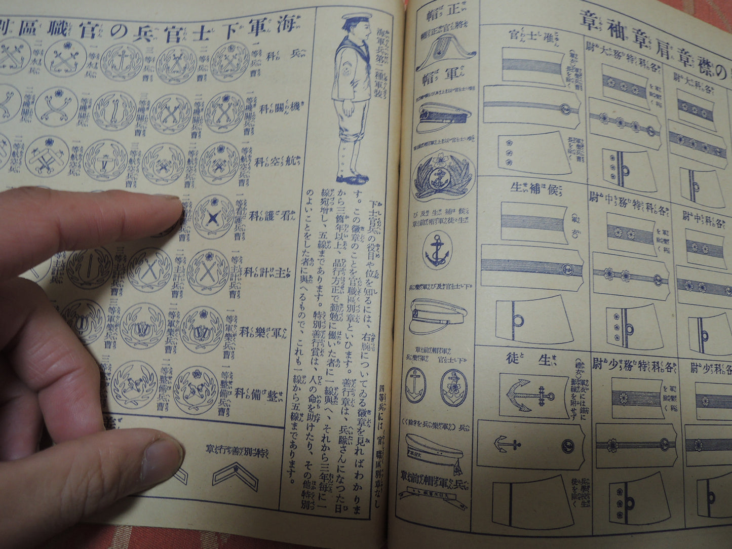 WW2Era Original Japanese Military Commentary for Boys Photo Book