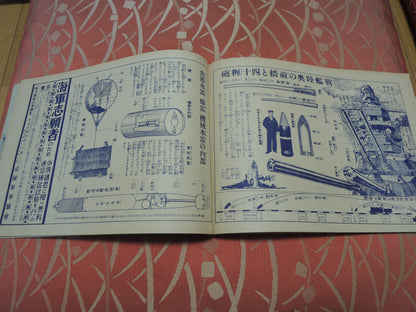 WW2Era Original Japanese Military Commentary for Boys Photo Book