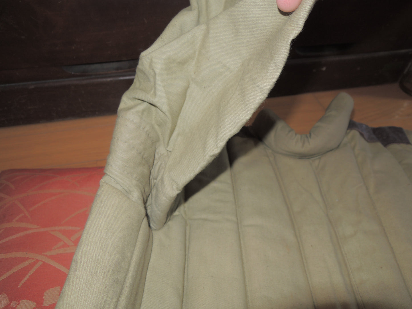 WW2 Original japanese Army Vest for training swordsmanship on horseback