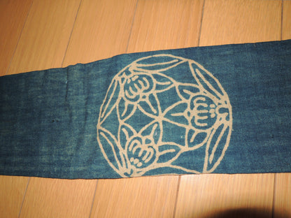 Antique Cotton Sayabukuro Cloth katana Case Japan Samurai katana Edo period