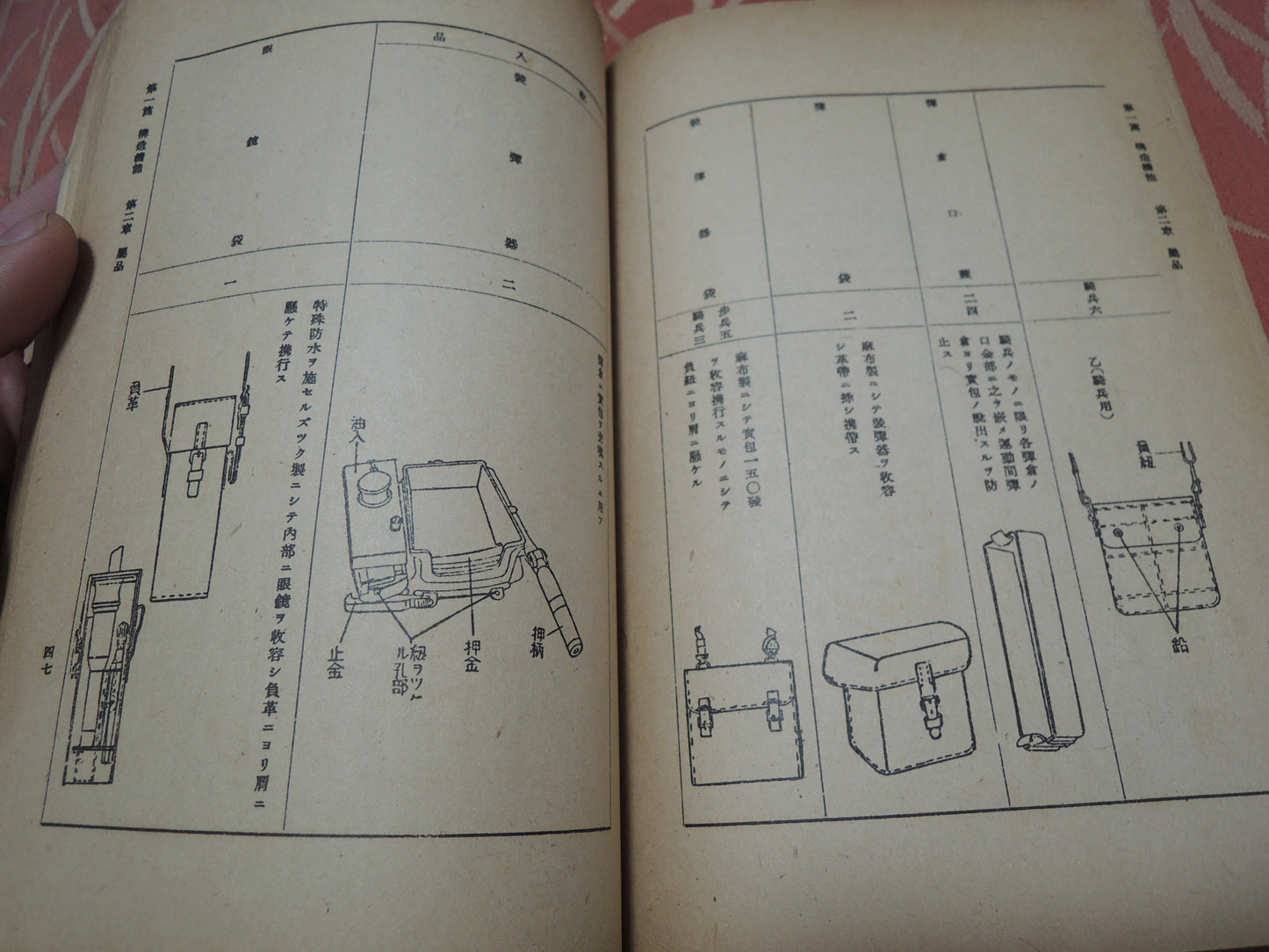 WW2 Original japanese army Type 99 machine gun textbook