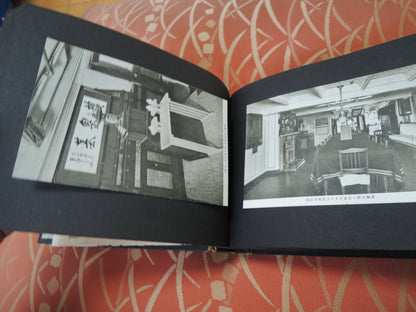 WW2 Japanese Navy Memorial Photo Album Naval Gunnery School Advanced Course