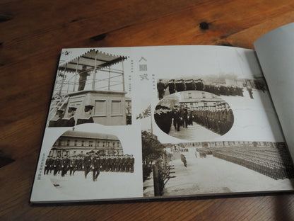 WW2 Japanese Navy Memorial Photo Album Kure Marine Corps Kaiheidan