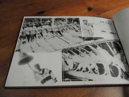 WW2 Japanese Navy Memorial Photo Album Kure Marine Corps Kaiheidan