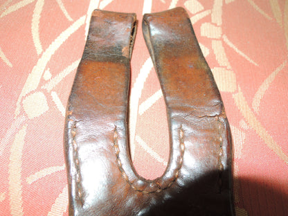 WW2 Original japanese army soldiers Leather Type30 Bayonet Frog