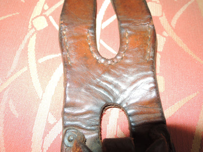 WW2 Original japanese army soldiers Leather Type30 Bayonet Frog